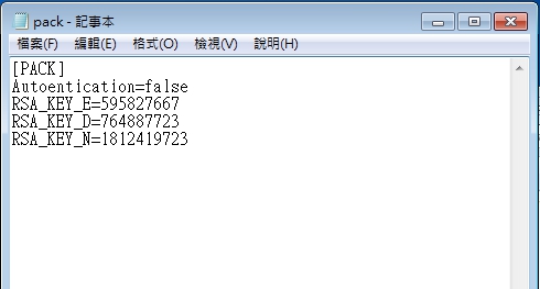 pack